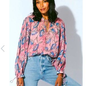 - Cleobella Emily Blouse large floral